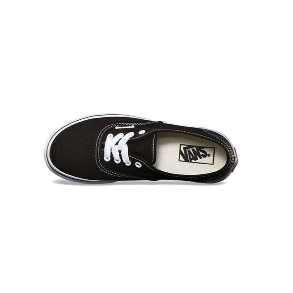 Vans Authentic Black/True White Kid's Size 4 Sneaker - Picture 4 of 4